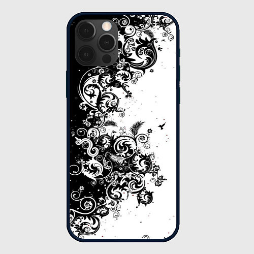 Чехол iPhone 12 Pro Max Иллюстрация свободы / 3D-Черный – фото 1