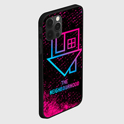 Чехол для iPhone 12 Pro Max The Neighbourhood - neon gradient, цвет: 3D-черный — фото 2