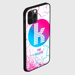 Чехол для iPhone 12 Pro Max The Killers neon gradient style, цвет: 3D-черный — фото 2