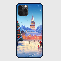 Чехол iPhone 12 Pro Max Новогодняя площадь