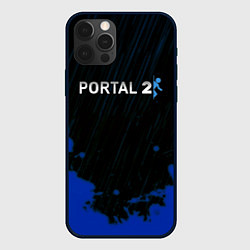 Чехол для iPhone 12 Pro Max Portal games, цвет: 3D-черный