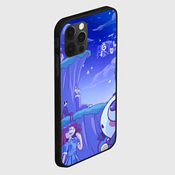 Чехол для iPhone 12 Pro Max The Amazing Digital Circus night, цвет: 3D-черный — фото 2