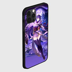 Чехол для iPhone 12 Pro Max Genshin Impact Shogun Raiden, цвет: 3D-черный — фото 2