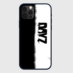 Чехол iPhone 12 Pro Max Dayz черно белый ужас