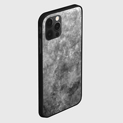 Чехол для iPhone 12 Pro Max Абстракция - grey sky, цвет: 3D-черный — фото 2