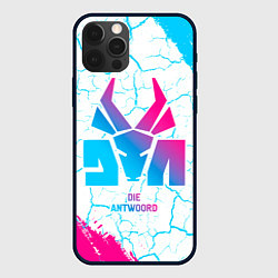 Чехол iPhone 12 Pro Max Die Antwoord neon gradient style