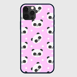 Чехол iPhone 12 Pro Max Милая улыбающаяся панда