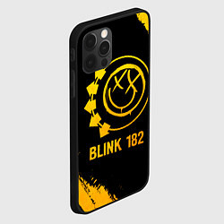 Чехол для iPhone 12 Pro Max Blink 182 - gold gradient, цвет: 3D-черный — фото 2