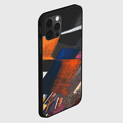 Чехол для iPhone 12 Pro Max Меловая симфония, цвет: 3D-черный — фото 2