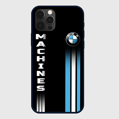 Чехол iPhone 12 Pro Max BMW Premium / 3D-Черный – фото 1