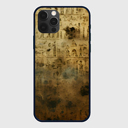 Чехол для iPhone 12 Pro Max Древний папирус, цвет: 3D-черный