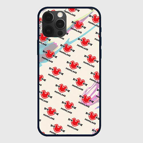 Чехол iPhone 12 Pro Max Momaland pattern / 3D-Черный – фото 1