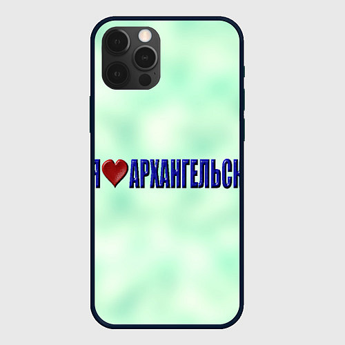 Чехол iPhone 12 Pro Max Архангельск / 3D-Черный – фото 1