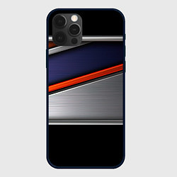 Чехол iPhone 12 Pro Max Blue black red