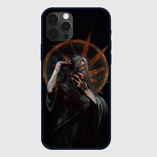 Чехол iPhone 12 Pro Max Within Temptation bleed out / 3D-Черный – фото 1