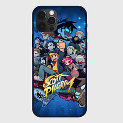 Чехол для iPhone 12 Pro Max Скотт Пилигрим жмёт на газ, цвет: 3D-черный