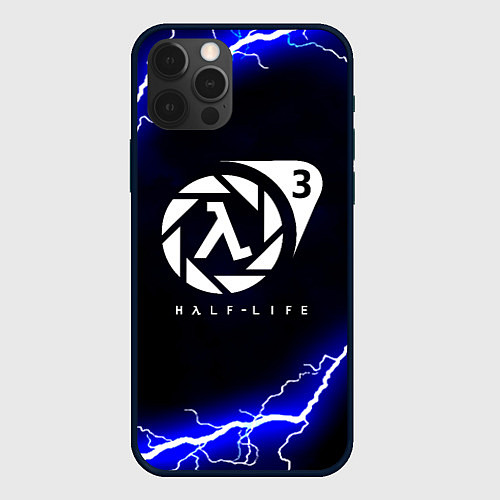 Чехол iPhone 12 Pro Max Half life storm city / 3D-Черный – фото 1