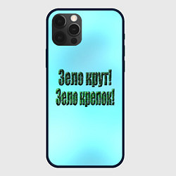 Чехол для iPhone 12 Pro Max Крутизна, цвет: 3D-черный