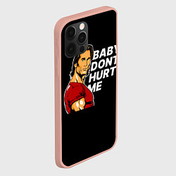 Чехол для iPhone 12 Pro Max Baby dont hurt me - Mike OHearn, цвет: 3D-светло-розовый — фото 2