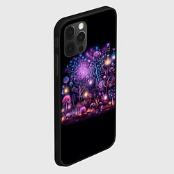 Чехол для iPhone 12 Pro Max Neon in room, цвет: 3D-черный — фото 2