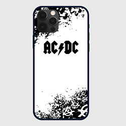 Чехол iPhone 12 Pro Max AC DC anarchy rock
