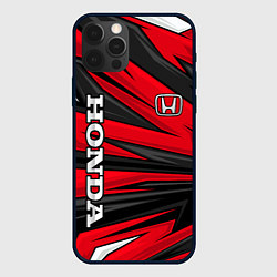 Чехол iPhone 12 Pro Max Red sport - honda