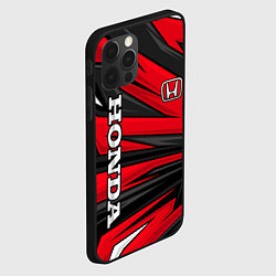 Чехол для iPhone 12 Pro Max Red sport - honda, цвет: 3D-черный — фото 2