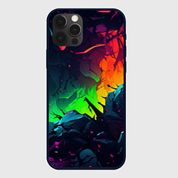 Чехол iPhone 12 Pro Max Яркие пятна абстракции