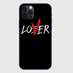 Чехол для iPhone 12 Pro Max Lover loser, цвет: 3D-черный