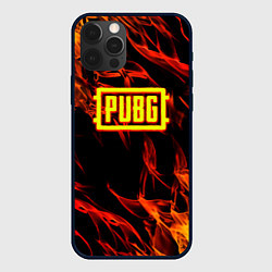 Чехол iPhone 12 Pro Max Battlegrounds flame