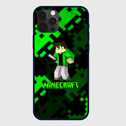 Чехол iPhone 12 Pro Max Minecraft персонаж из игры