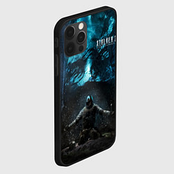 Чехол для iPhone 12 Pro Max STALKER монолитовец, цвет: 3D-черный — фото 2