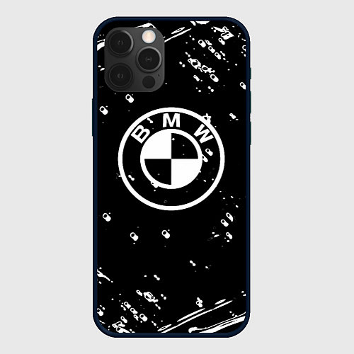 Чехол iPhone 12 Pro Max BMW sport color / 3D-Черный – фото 1