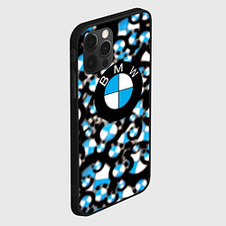 Чехол для iPhone 12 Pro Max BMW sportlogo, цвет: 3D-черный — фото 2