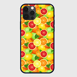Чехол iPhone 12 Pro Max Цитрусовые фрукты
