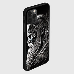Чехол для iPhone 12 Pro Max Лидер викингов, цвет: 3D-черный — фото 2