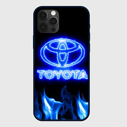 Чехол iPhone 12 Pro Max Toyota neon fire