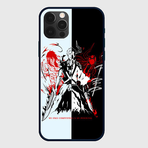 Чехол iPhone 12 Pro Max Ичиго Блич / 3D-Черный – фото 1