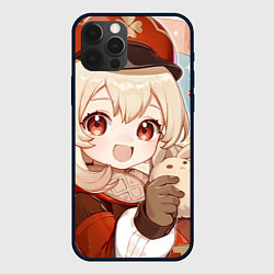 Чехол iPhone 12 Pro Max Genshin Impact Кли cute Dodoko