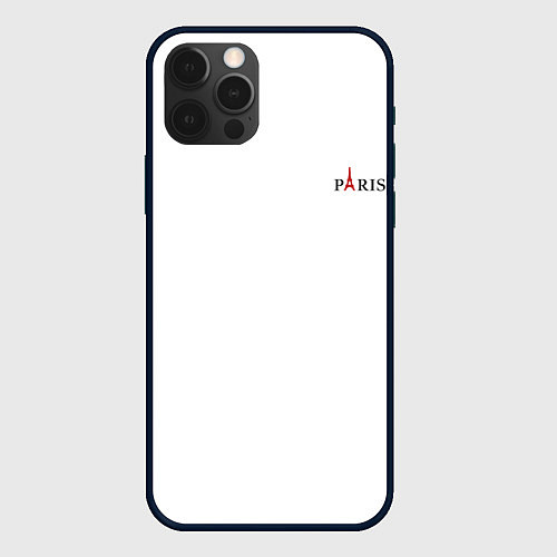 Чехол iPhone 12 Pro Max Paris city / 3D-Черный – фото 1
