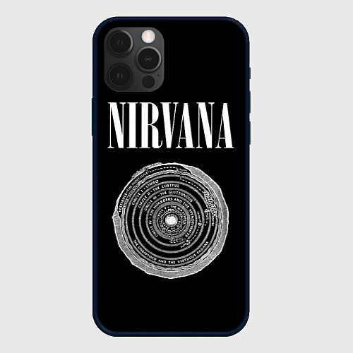 Чехол iPhone 12 Pro Max Nirvana Inferno / 3D-Черный – фото 1