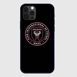 Чехол для iPhone 12 Pro Max Inter miami fc club, цвет: 3D-черный