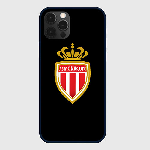 Чехол iPhone 12 Pro Max Monaco fc / 3D-Черный – фото 1