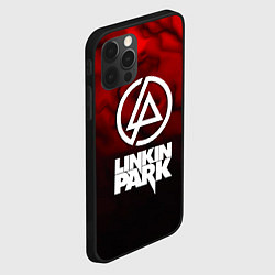 Чехол для iPhone 12 Pro Max Linkin park strom честер, цвет: 3D-черный — фото 2