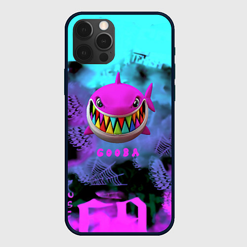 Чехол iPhone 12 Pro Max 6ix9ine neon / 3D-Черный – фото 1