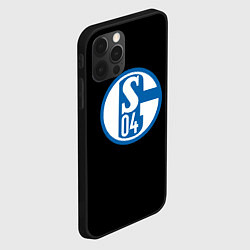 Чехол для iPhone 12 Pro Max Schalke 04 fc club sport, цвет: 3D-черный — фото 2