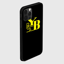 Чехол для iPhone 12 Pro Max Young Boys fc club, цвет: 3D-черный — фото 2