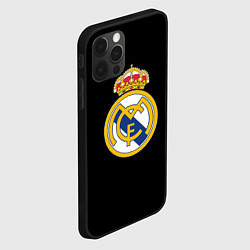 Чехол для iPhone 12 Pro Max Real madrid fc club, цвет: 3D-черный — фото 2