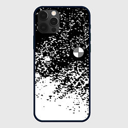 Чехол iPhone 12 Pro Max BMW краски текстура