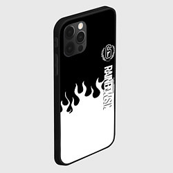 Чехол для iPhone 12 Pro Max Tom Clancy raimbow six fire, цвет: 3D-черный — фото 2
